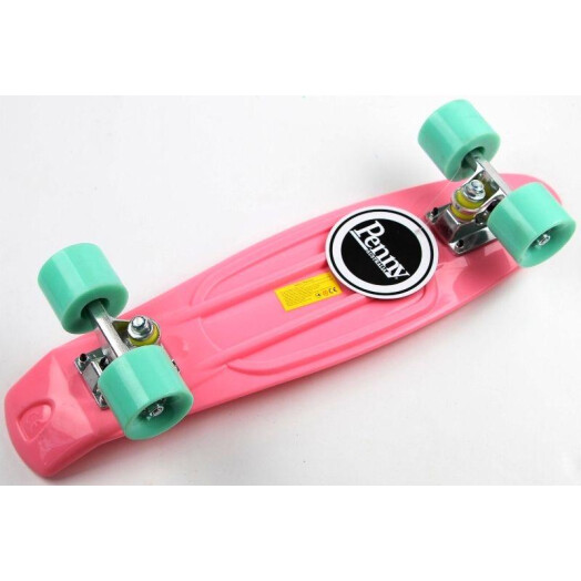 Пениборд Penny Board 22" (Матовые колеса) розовый