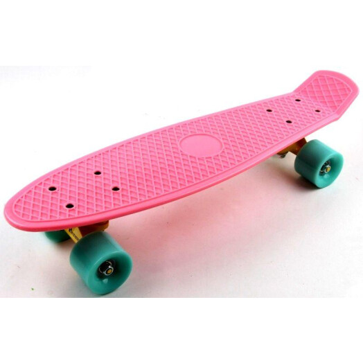 Пениборд Penny Board 22" (Матовые колеса) розовый