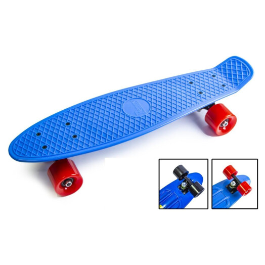 Пеніборд Penny Board 22" (Матові колеса) синій