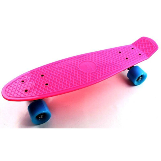 Пениборд Penny Board 22" (Матовые колеса) малиновый