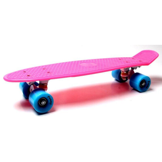 Пеніборд Penny Board 22" (Матові колеса) малиновий