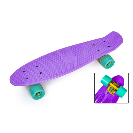 Пениборд Penny Board 22" (Матовые колеса) фиолетовый