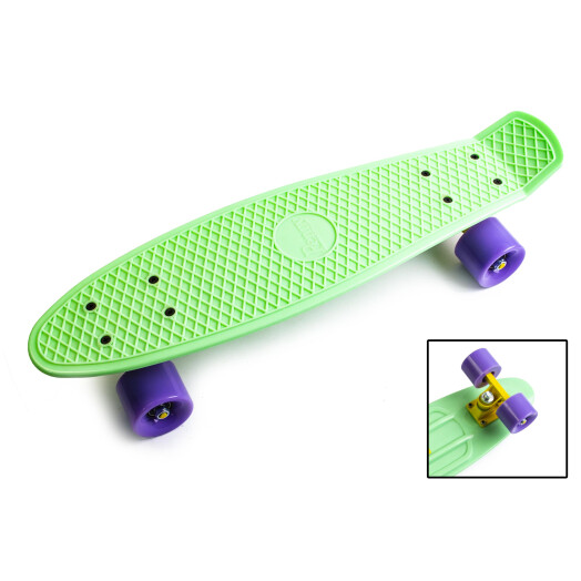 Пеніборд Penny Board 22" (Матові колеса) м'ятний