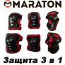 Защита Maraton 3 в 1 красный