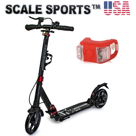 Городской самокат Scale Sports Elite Plus SS-04 черный