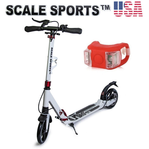 Городской самокат Scale Sports Elite Plus SS-04 белый