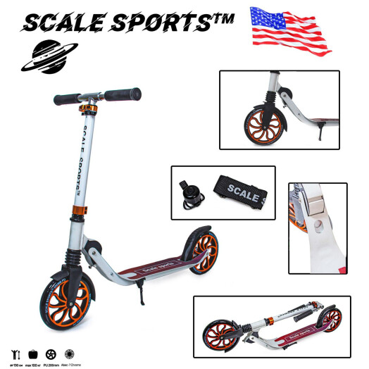 Міський самокат Scale Sports SS-17 білий