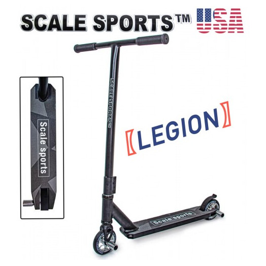 Трюковий самокат Scale Sports Legion чорний