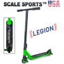 Трюковый самокат Scale Sports Legion зеленый