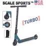 Трюковий самокат Scale Sports Turbo бірюзовий